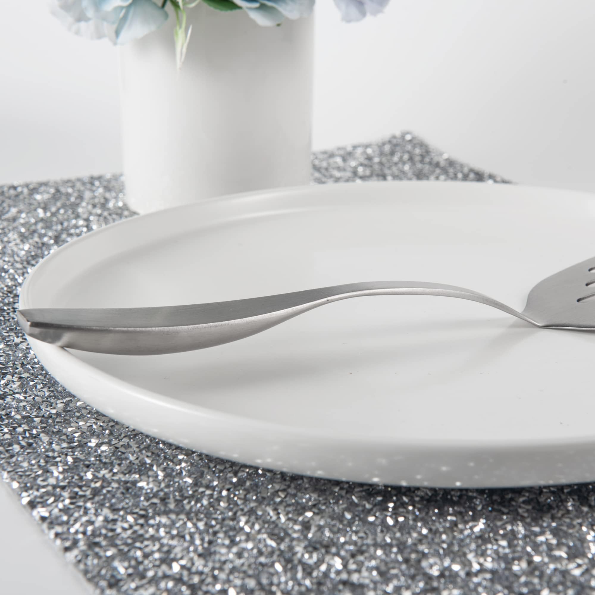 IMEEA 9.5-Inch Small Turner Spatula SUS304 Stainless Steel Slotted Turner for Small Pans