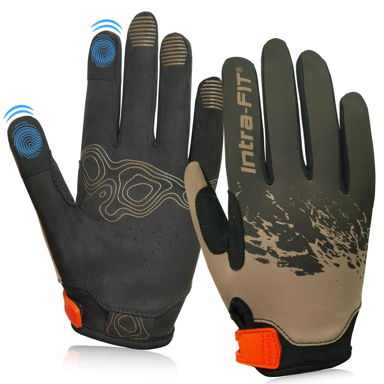 Intra-FIT Fahrradhandschuhe für Herren und Damen, Touchscree