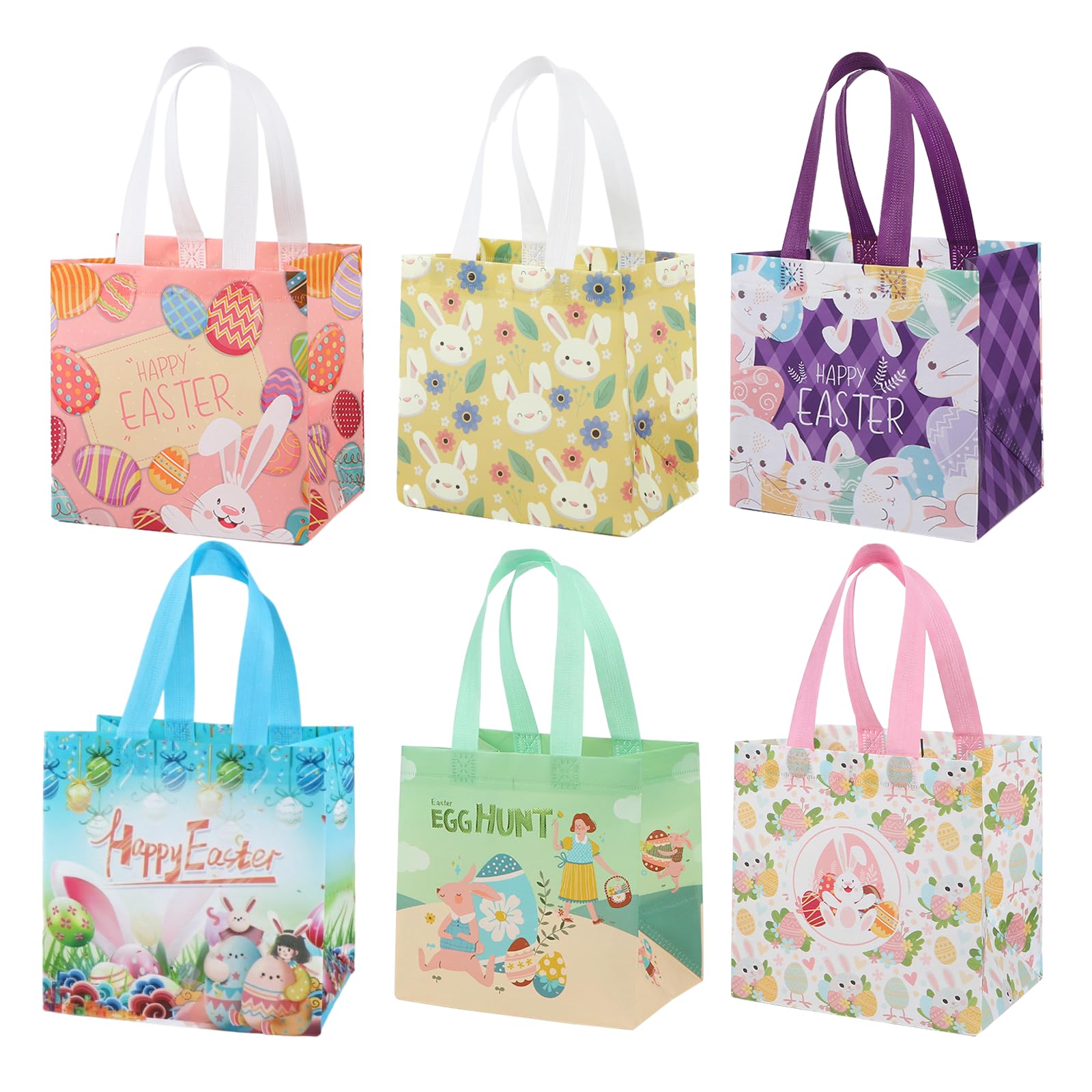 6 Sac Cadeau Paques