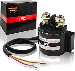 1PZ H25-S01 Premium Starter Solenoid Relay Replacement for Honda TRX250EX TRX 250 EX Sportrax 2002 2003 2004 2005 2006 2007 2008 2009 2011 2012 2013 2014 2016 2017 2018 2019 2020