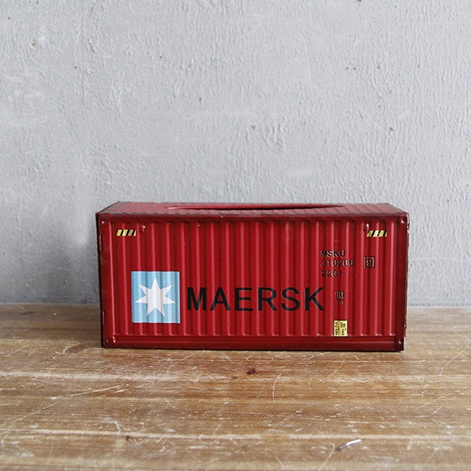 Pudełko na Chusteczki Nawilżane, Skrzynka na tkanki retro kontener żelaza pompowanie papieru futerał do domu serwetki pojemnik papierowy metalowy ręcznik przechowywania Sypialni i Salonu(White)