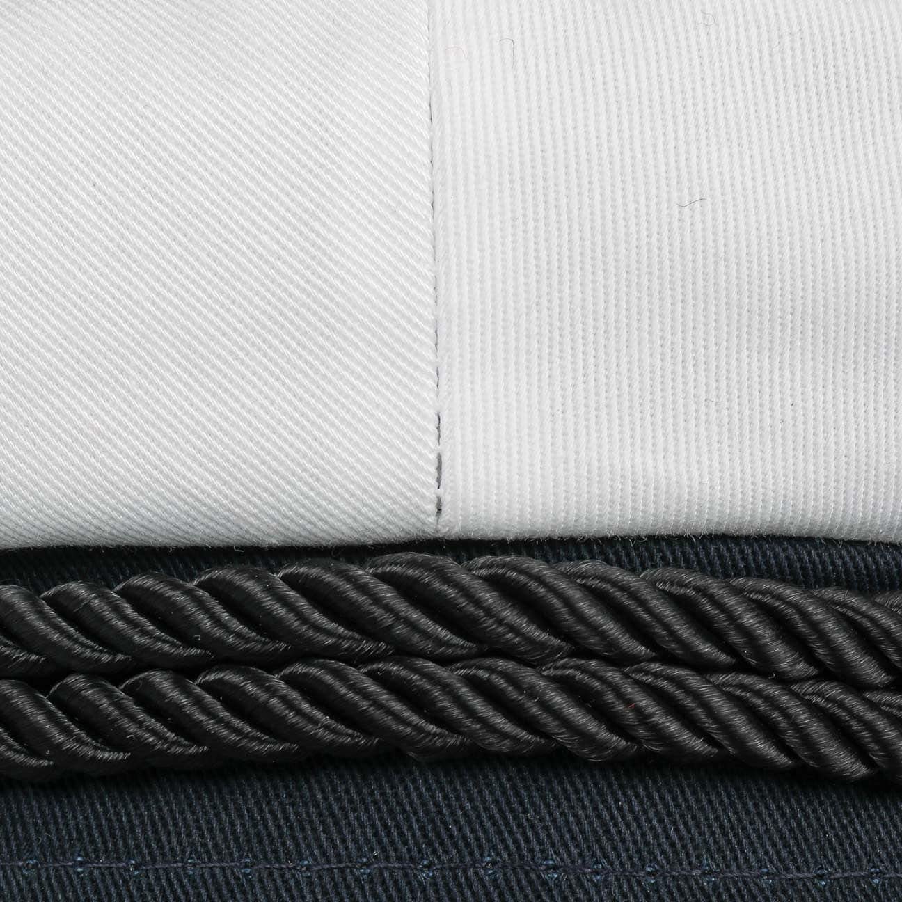 HAMMABURG White Starline Berretto Marinaio elbsegler in Cotone Unisex Tutto l Anno