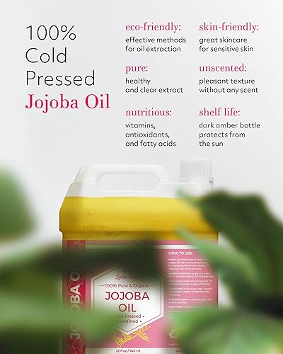 Miniatura 2 de Leven Rose Aceite de jojoba a granel al por mayor grande 32 oz para jabón, piel, cabello y uñas