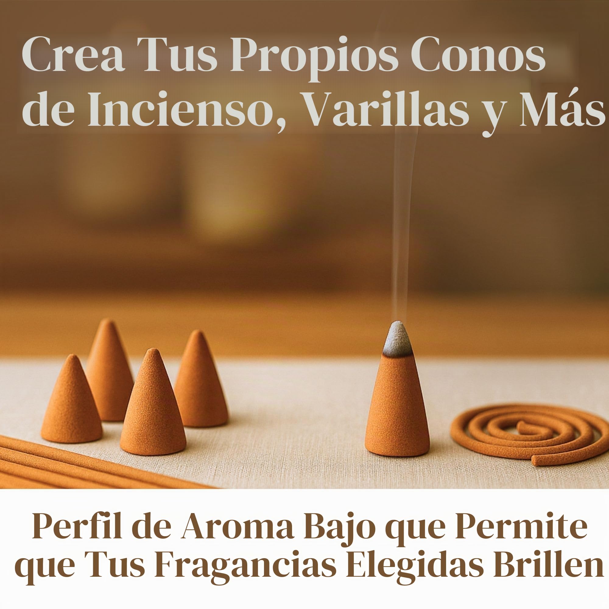Incienso orgánico Earth Makko en Polvo de para Hacer Conos y Bobina