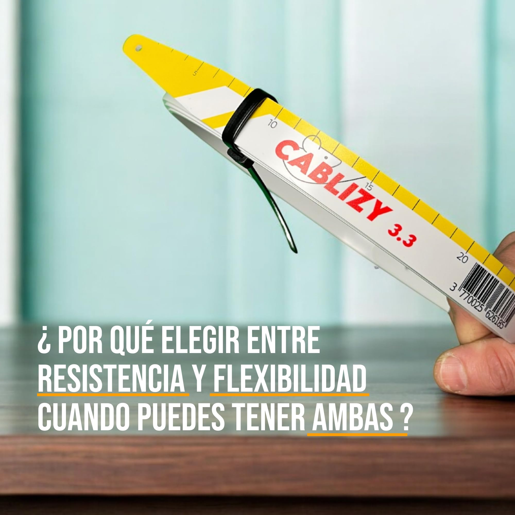 DUO – Guía Pasacables Profesional 3m + 1,5m | Herramienta Flexible y Resistente para Electricistas | Ideal para Instalaciones en Conductos, Paredes y Techos Falsos