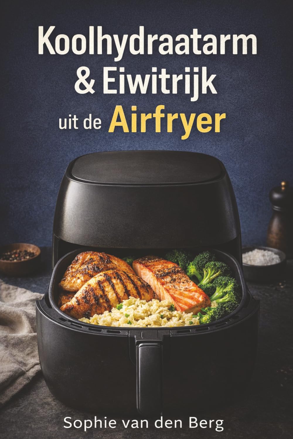 Koolhydraatarm & Eiwitrijk uit de Airfryer: Snel afvallen en vet verbranden zonder in te leveren op smaak