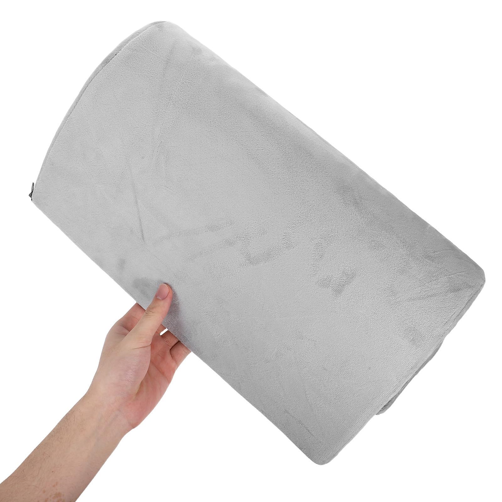 SHINEOFI Reposapiés Cómodo y Transpirable Ergonómico de Viscoelástica con Funda Lavable y Diseño Portátil Debajo del Escritorio para Oficina y Gaming
