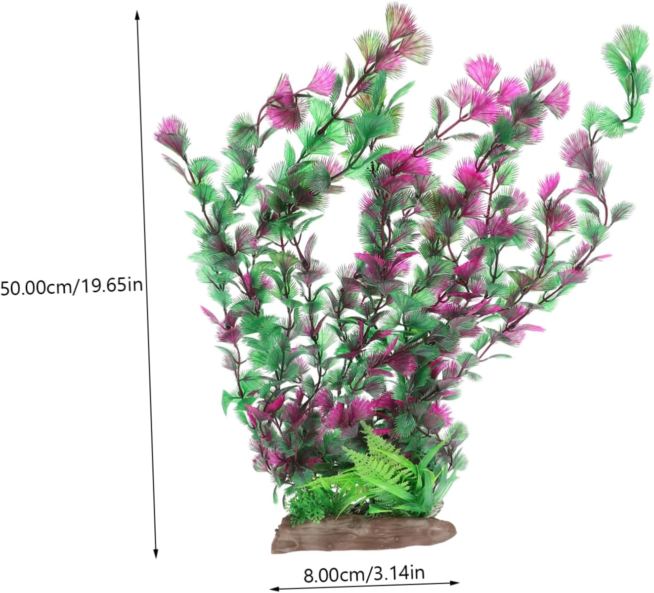 Aquatic Plant Decorative Accessories for Fish Tank Realistic Grass Decor for Aquariums Wear-Resistant Chic and Easy to Care Office and Home Aquatic Environments