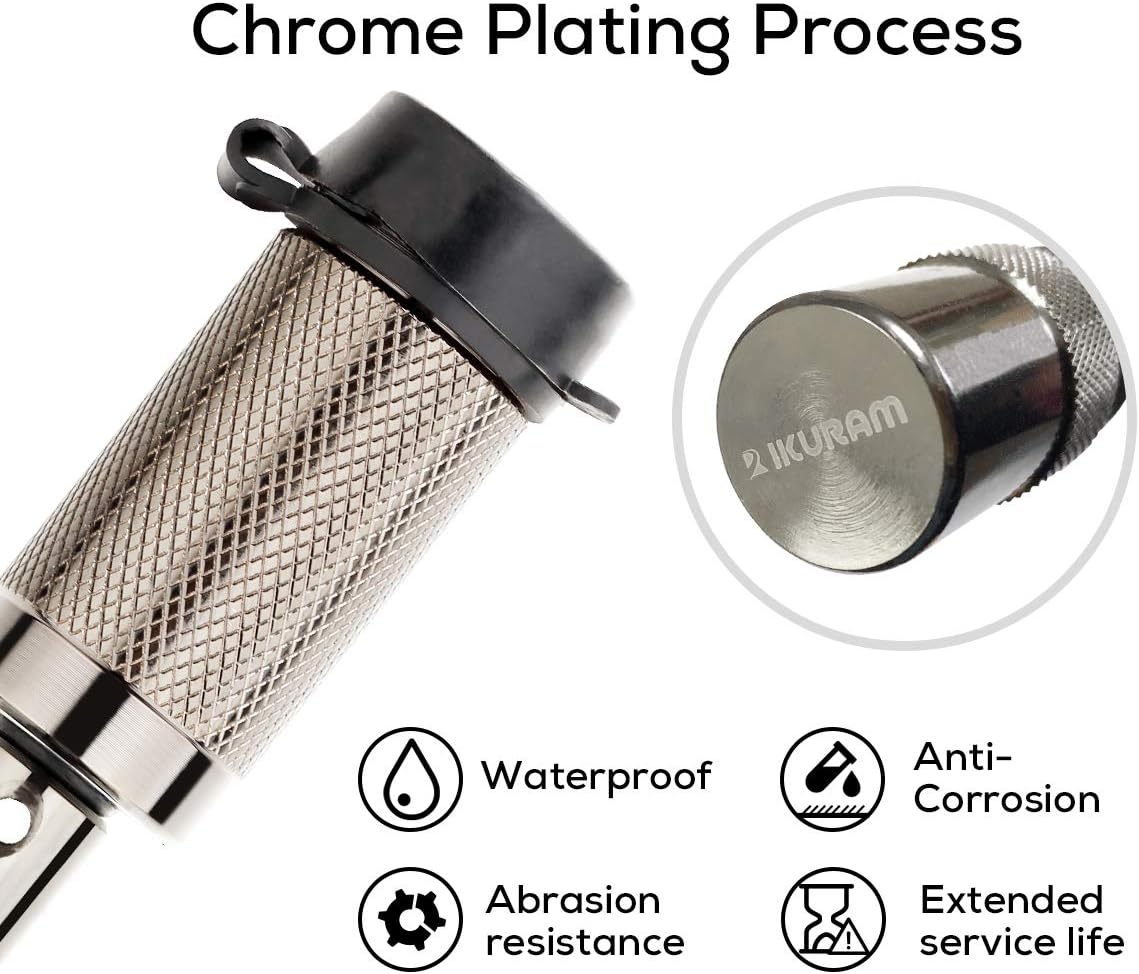 IKURAM R Locking Hitch Pin for 2 inch Receiver 5/8" Rotating Trailer Hitch Locking Pin Towing Hitch Locks Used to Bike Rack, Tow Truck, Boat-2 Pack (Grey)