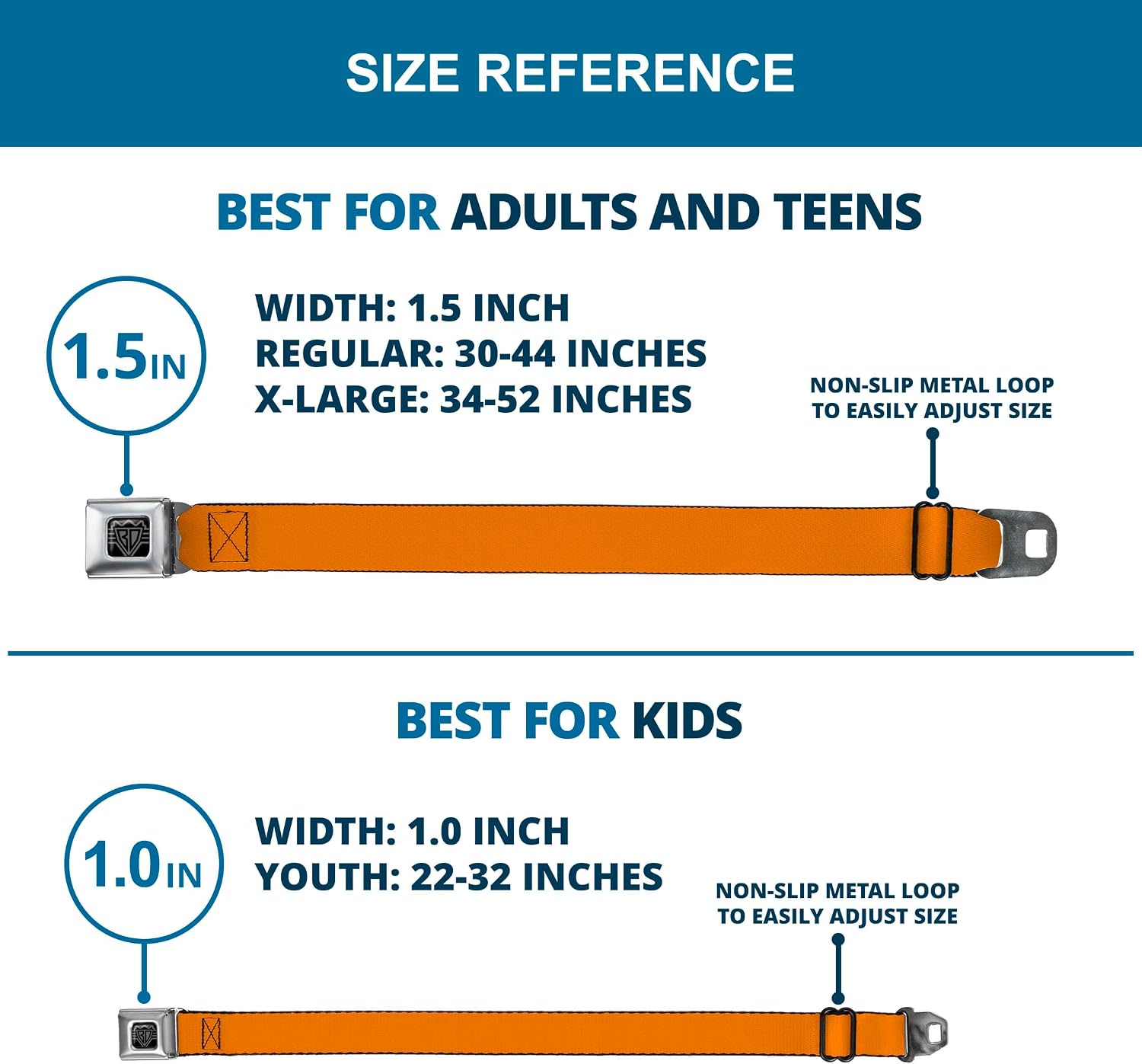 Buckle-Down Seatbelt Belt