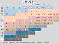 Vista 6 de Suekaphin - Brasier de lactancia sin varillas, con cuello en V profundo, brasier de lactancia para maternidad, bralette para dormir y amamantar