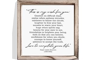 My Wish for You - Heartwarming Inspirational Wall Decor