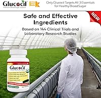 Vista 6 de Glucocil – Vegetarian Capsules - Premium Blood Sugar Support - Supports The 3 Essentials for Healthy Blood Sugar - with Berberine, Proprietary