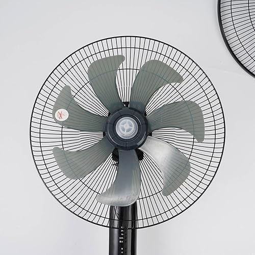 Miniatura 6 de Freebily Reemplazo universal de plástico de 57 hojas con cubierta de tuerca para ventilador de pie de 16 pulgadas, ventilador de mesa, ventilador