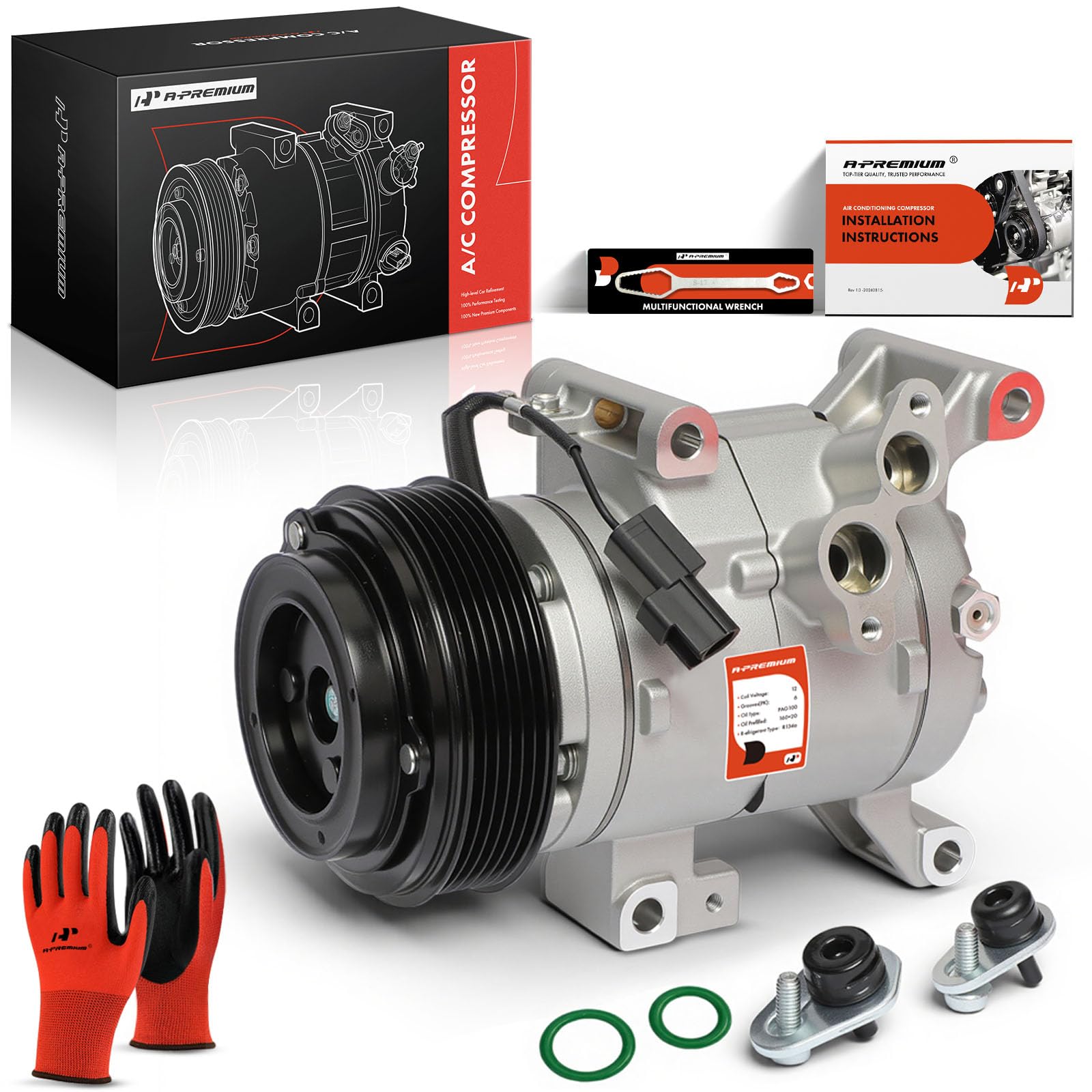 3個口のC Amazon.com: A-Premium A/C Compressor with Clutch Compatible with