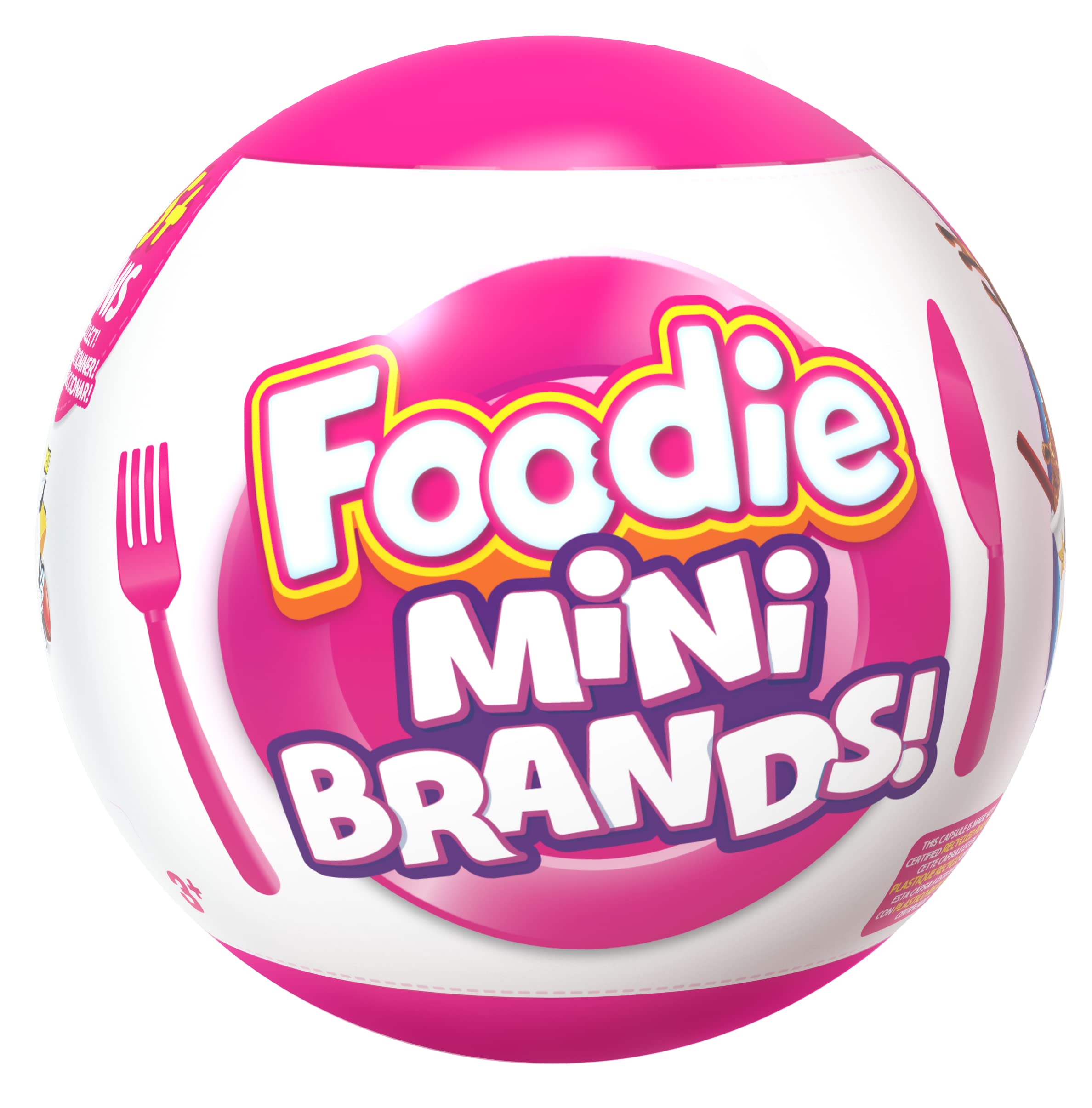 Unbox the Surprise: ZURU 5 Surprises Foodie Mini Brands S1 - 5 Mini Food Replicas
