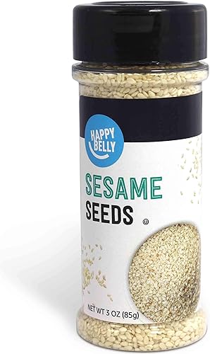Semillas de sésamo Happy Belly 3 onzas Marca Tienda