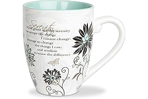 Pavilion Gift Mark My Words 4-3/4-Inch Serenity Mug, 20-Ounce