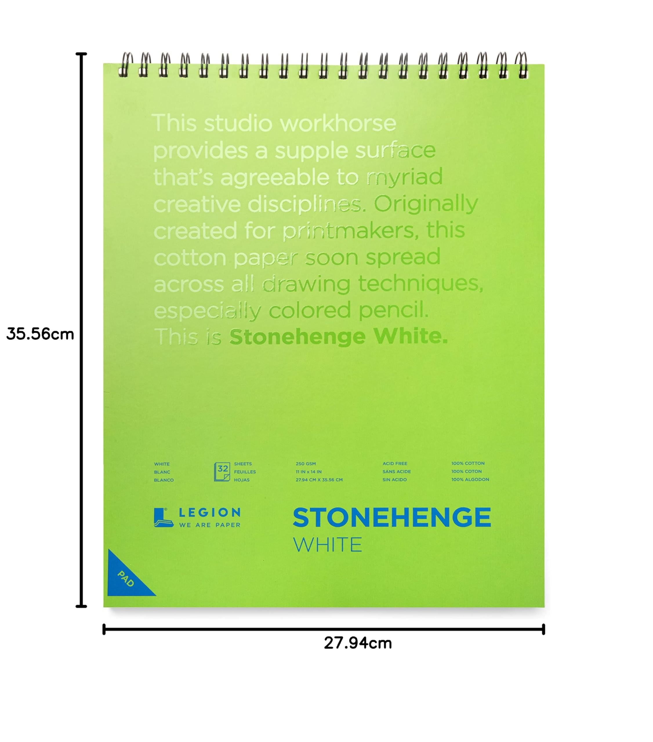 Stonehenge PAPIER 11X BLANC 40,8 kg, taille unique