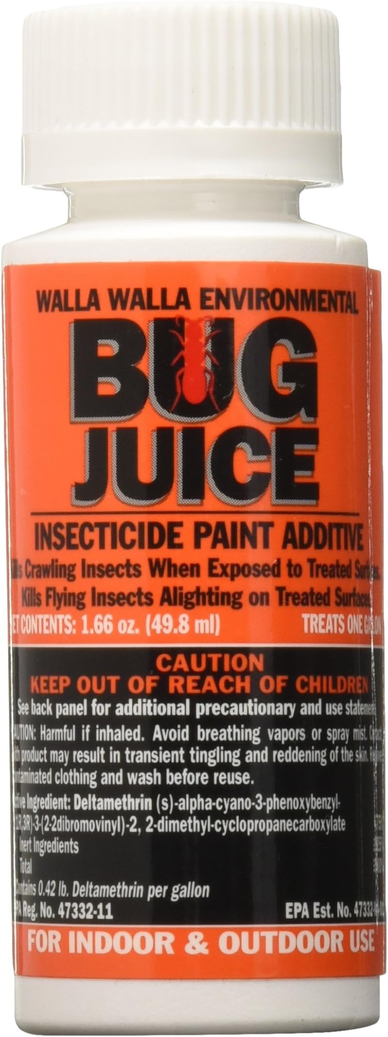 WALLA WALLA 156482 Walla 37005 1.66 oz. Bug Juice Paint Addi