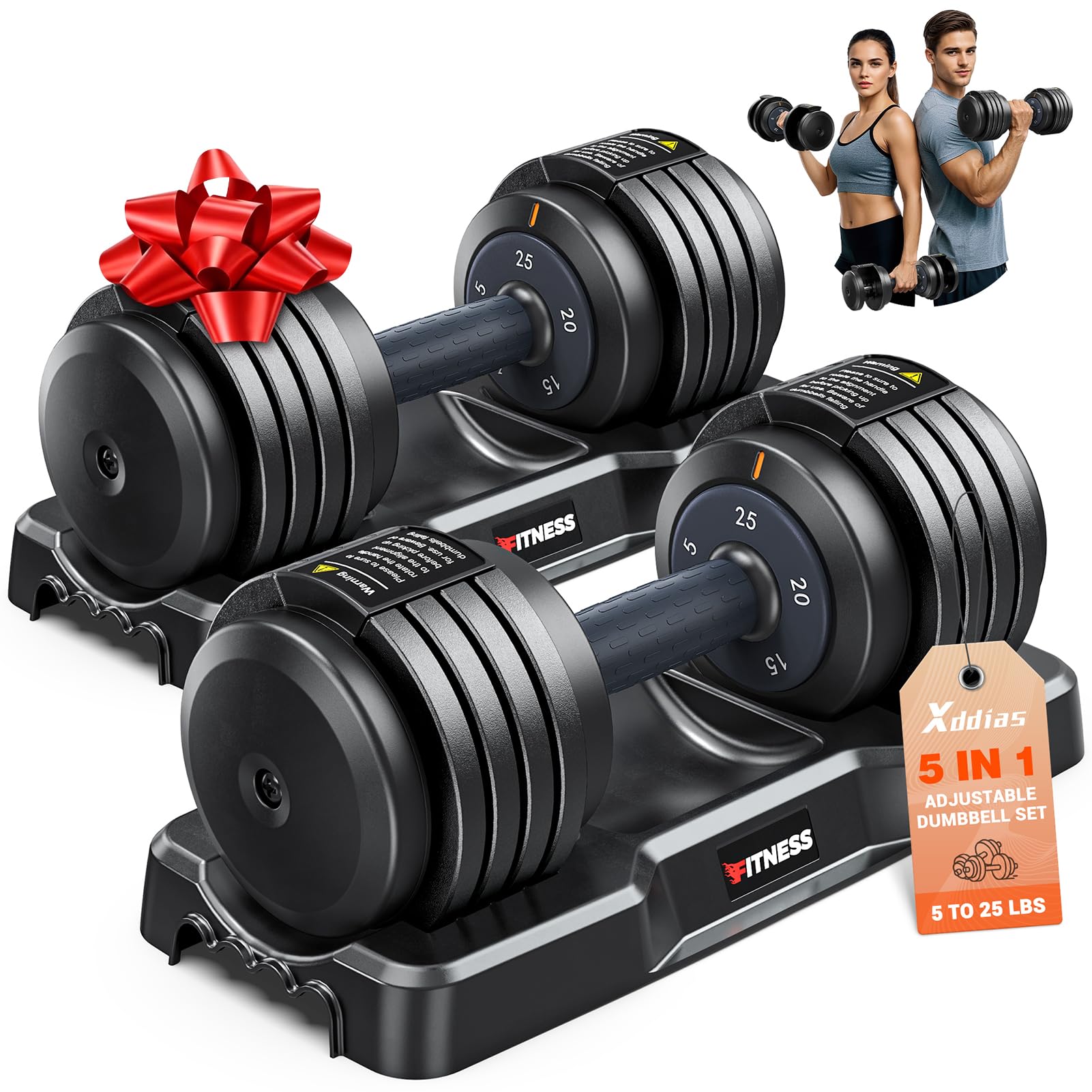 XDDIAS Adjustable Dumbbell
