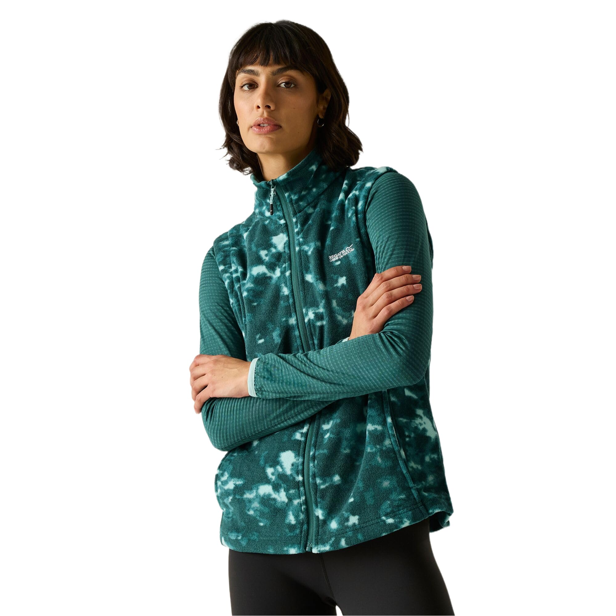 Regatta Women's Sweetness II Fleece Gilet in Teal | Size: 8