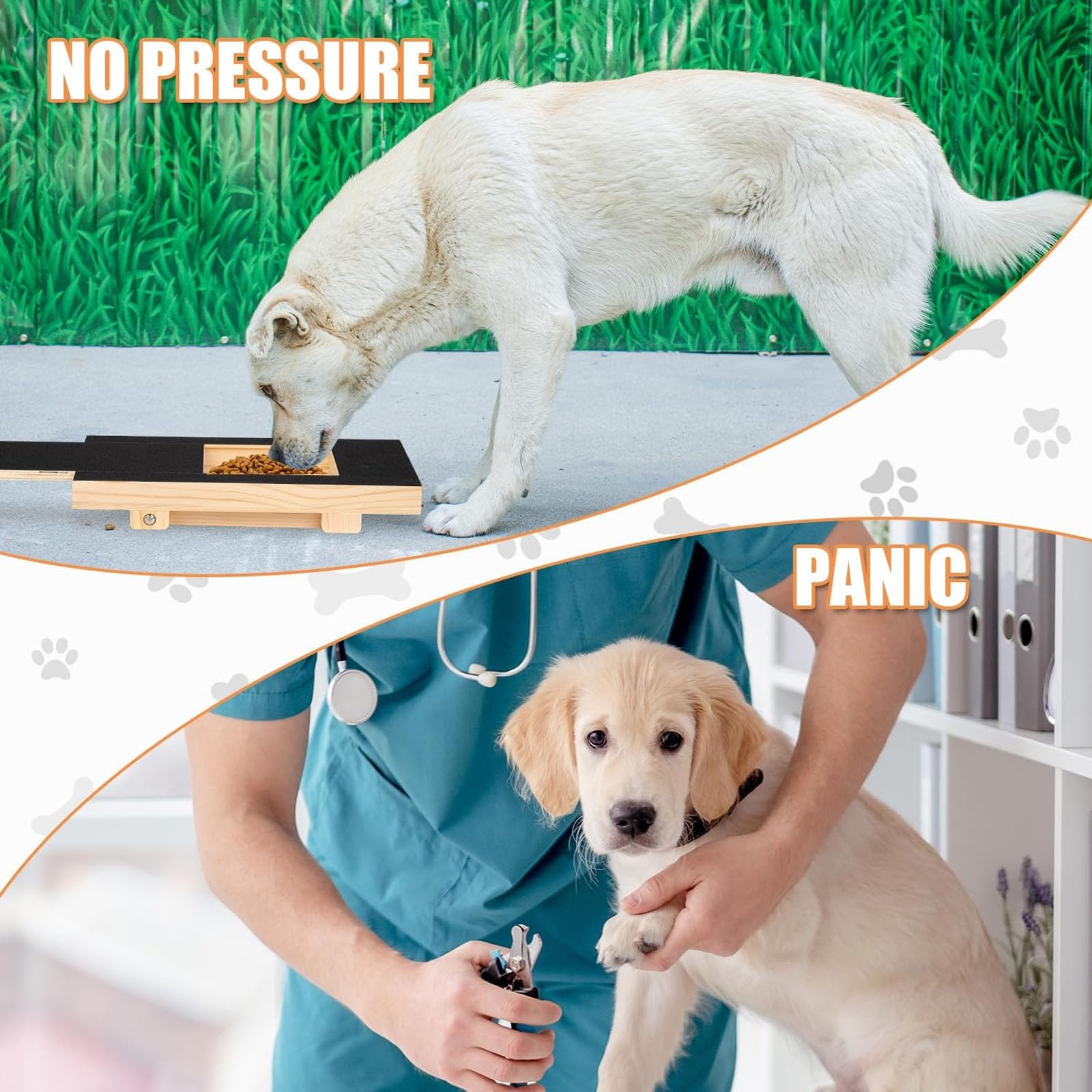 Lima per unghie e tiragraffi per cani – Strumento multifunzionale durevole con cassetto snack e carta vetrata per una facile cura delle unghie degli animali domestici