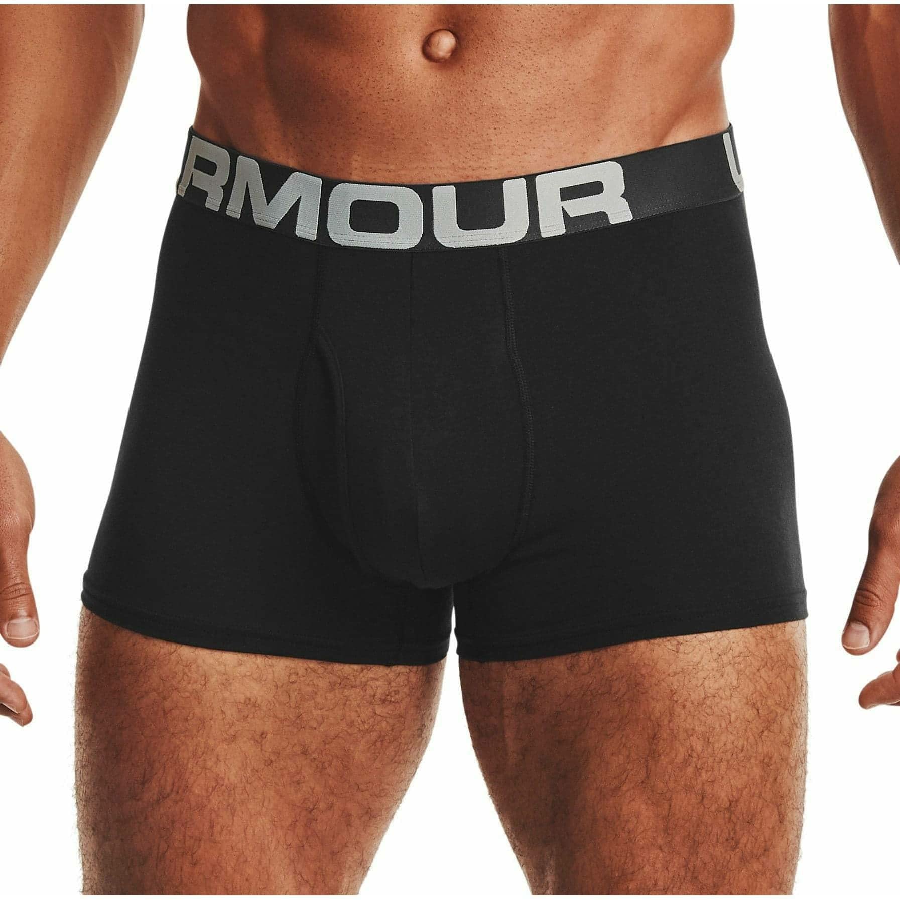 Under Armourmens UA Charged Cotton 3in 3 Pack BOXERS