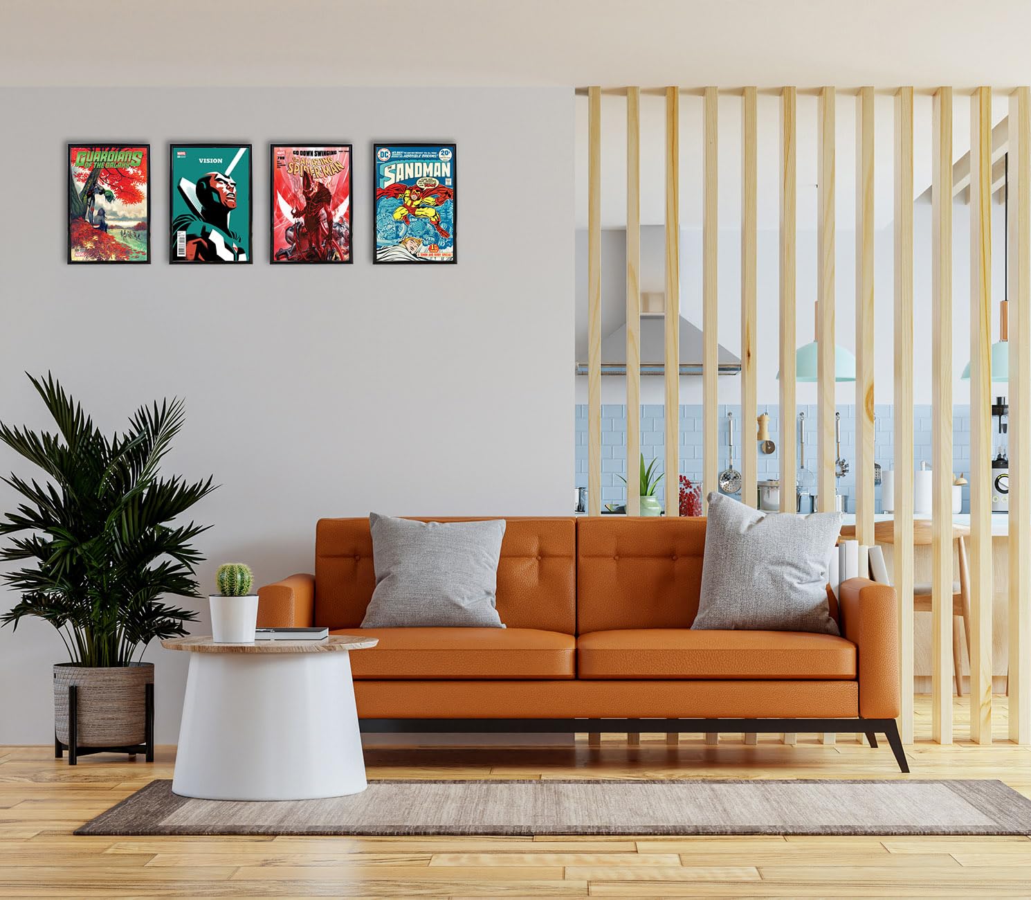 8x Comic-Buchrahmen Mit UV-Schutz | Für Comics Bis 17,6 X 26,7 Cm | Wand- Oder Tischdisplay
