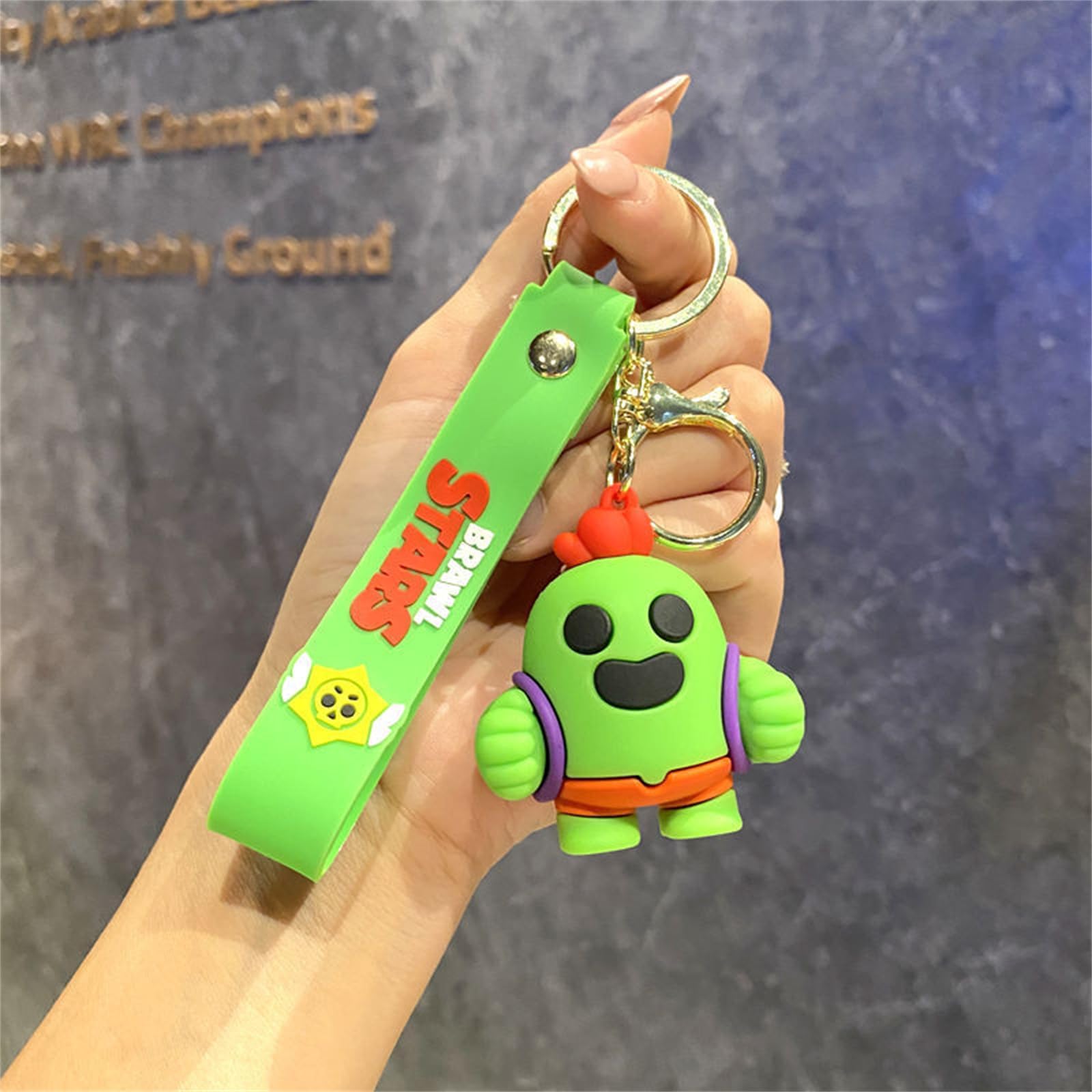 Amazon.co.jp: ブロスタ キーホルダー PVC製 軽量＆可愛いデザイン