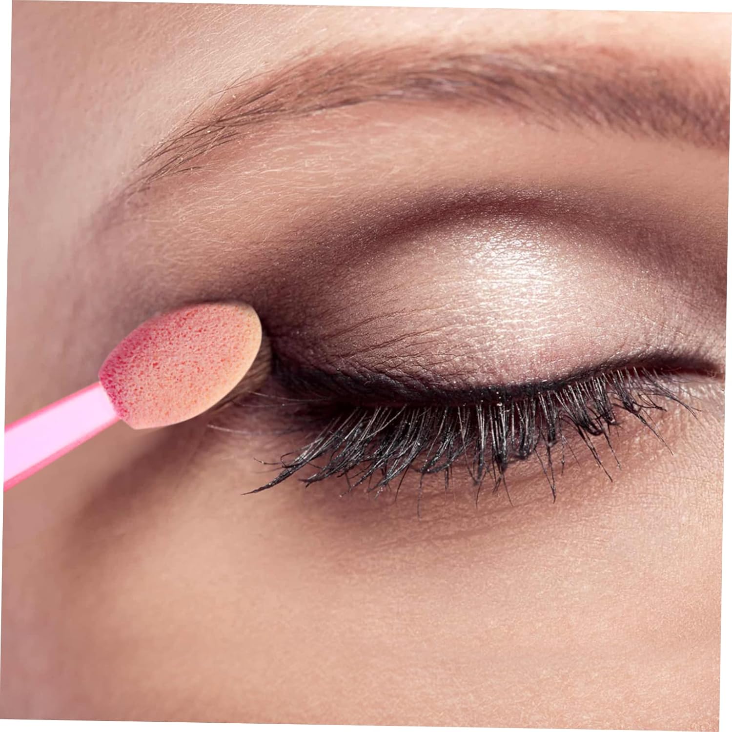 250Pcs Double End Eye Shadow Applicator Brush Latex Sponge