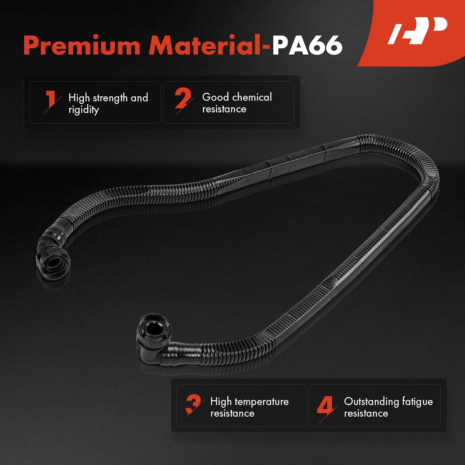 A-Premium Engine Crankcase Breather Hose Compatible with Volkswagen Passat 2001-2005 & Audi A4 2001, A4 Quattro 2001, 2.8L