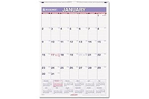 AT-A-GLANCE PM1-28 Monthly Wall Calendar