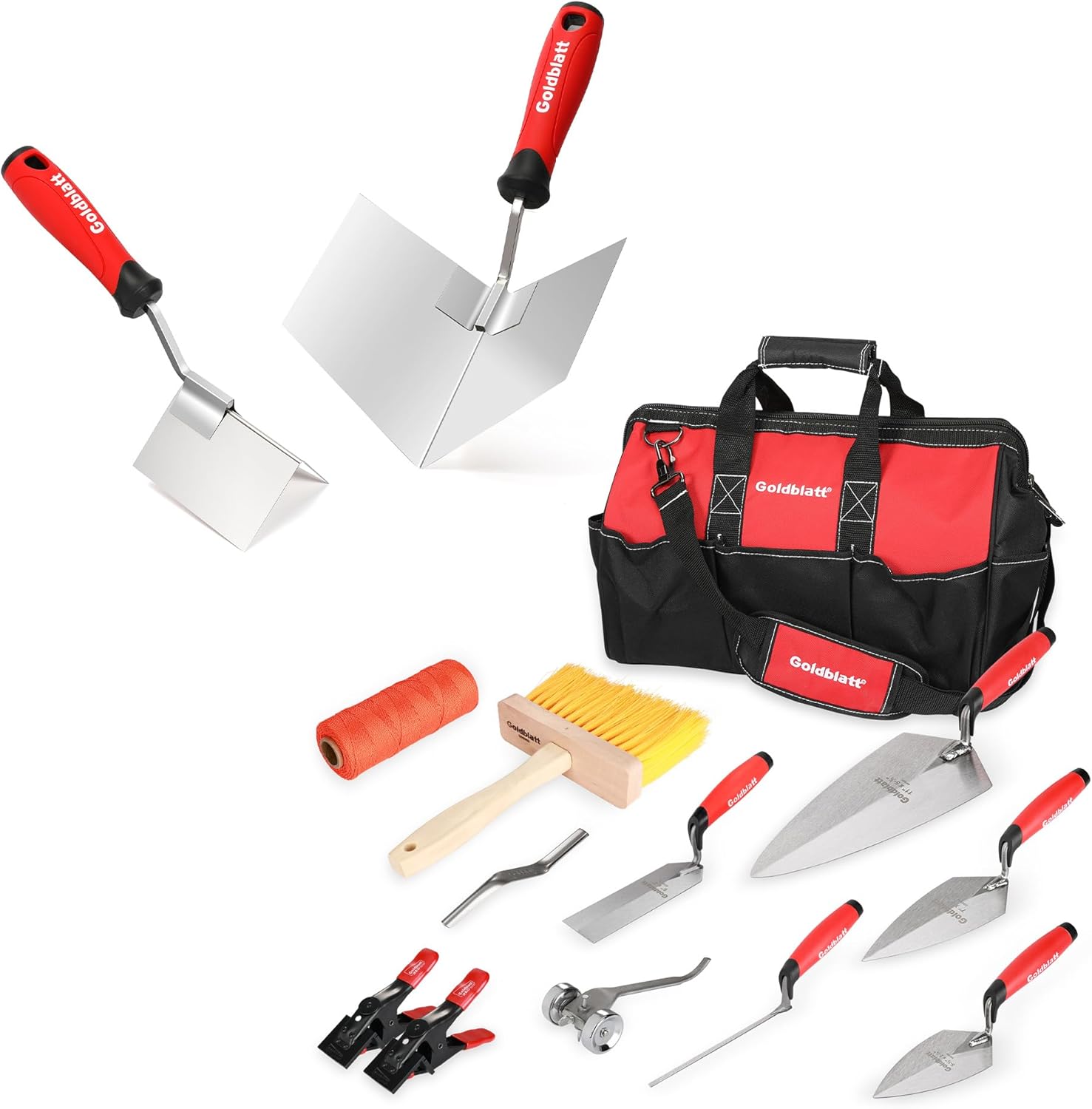 Goldblatt 2 Piece Drywall Corner Tool Set Inside & Outside Corner