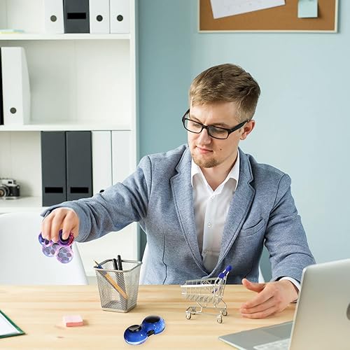 Miniatura 36 de Skylety 2 piezas de juguetes para la ansiedad para adultos, almohadilla de cesta de Navidad, para aliviar el estrés, cubo de clicker, juguete