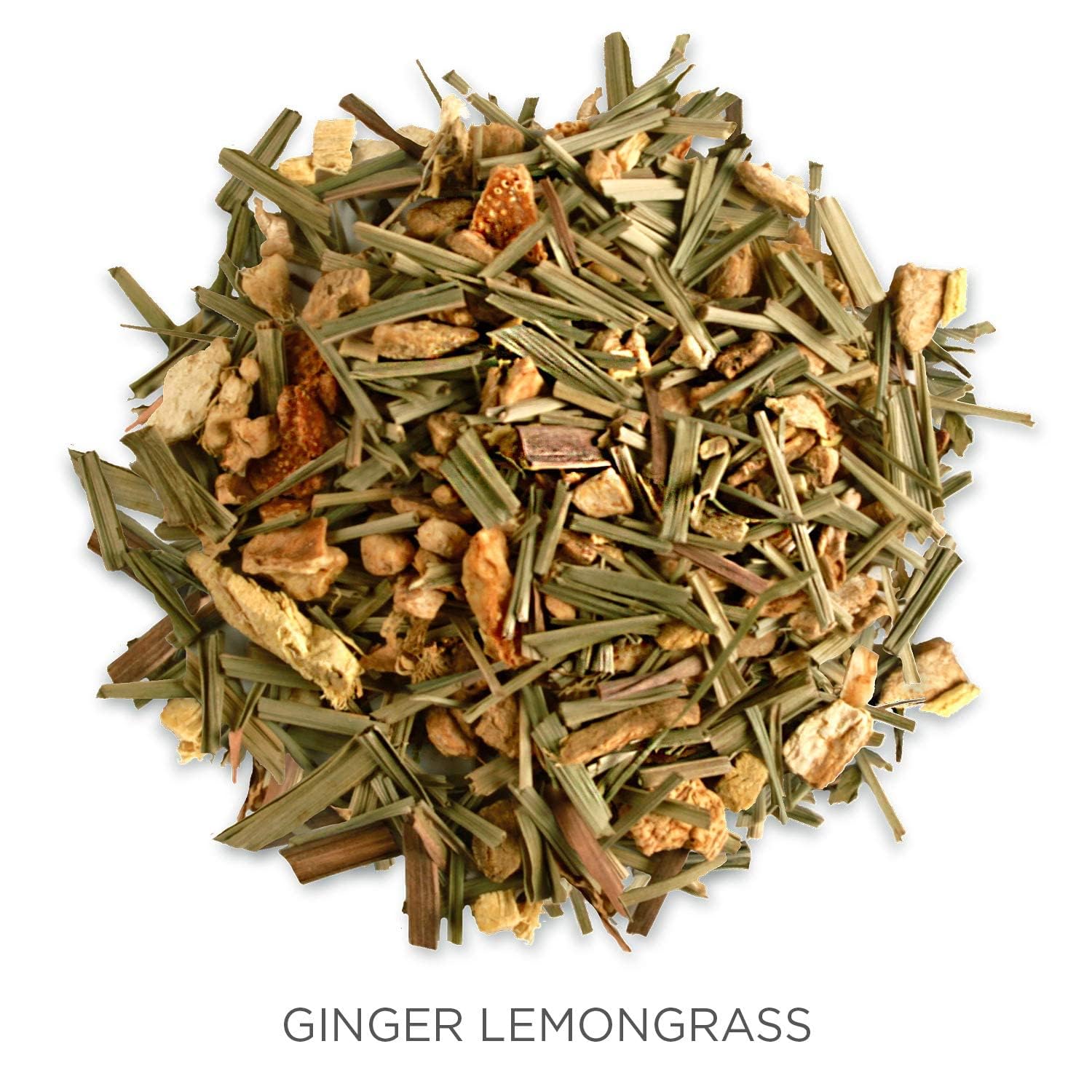 Tea Forte Ginger Lemongrass | Packung mit 40 Aufgusspyramiden | Bio-Kräutertee