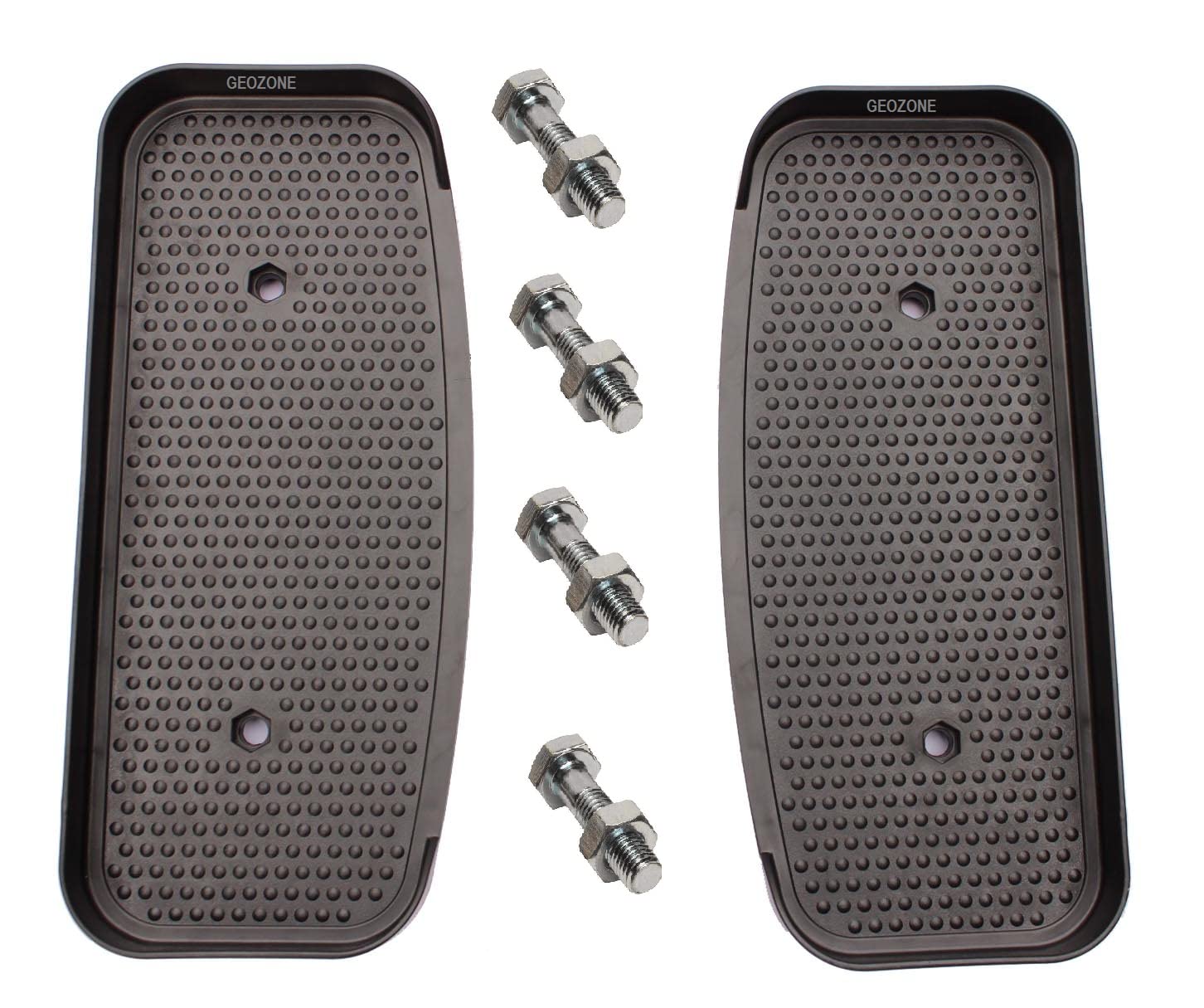 GEOZONE Fitness Orbitrack Foot Step with Fixing nut Bolt,Export Quality, Strong Body, Easy fix, Suitable for All Exercise Bike GE22