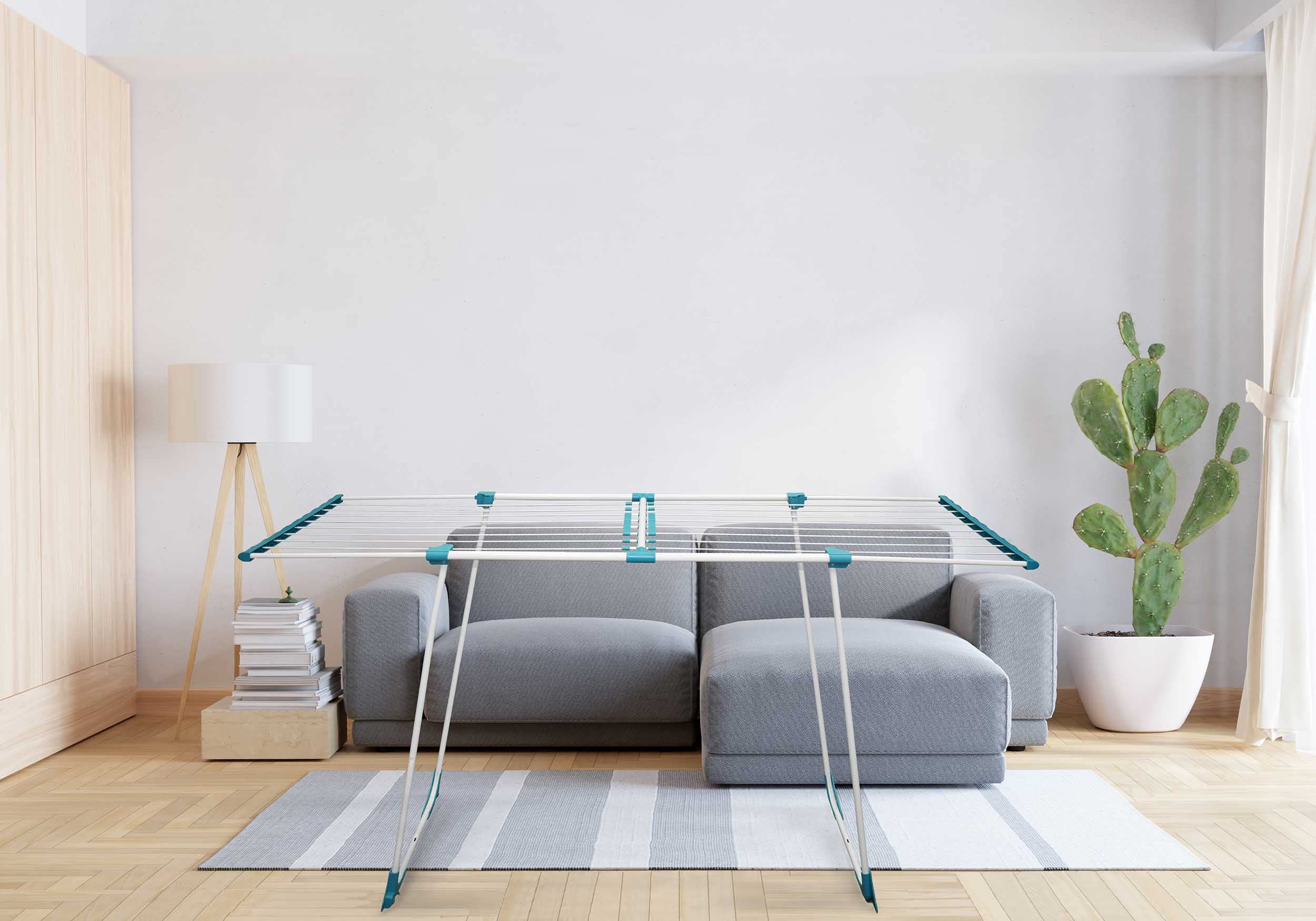 SEPIO - Wäscheständer | Flügelwäscheständer | Wäscheständer Ausziehbar | Teleskopischer Wäschetrockner Ständer | Standtrockner | Klappbar | Waschestandtrockner | Clothes Drying Rack