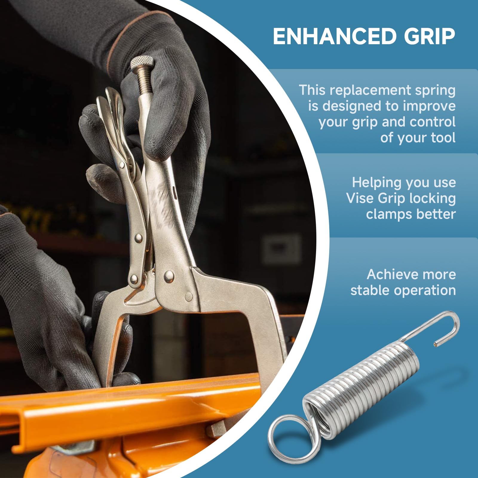 Vise Grip Clamp Springs
