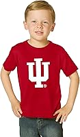 Vista 9 de Camiseta Little King NCAA para niños pequeños con gran logotipo - 100% Algodón - 100% Algodón - Para niños y niñas - Tallas 2T 3T 4T 5T