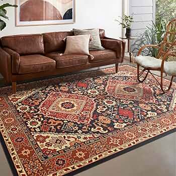 Amazon|カーペット 3畳 ペルシャ絨毯風 ラグ エスニック 洗える 花柄 Amazon|カーペット 3畳 ペルシャ絨毯風 ラグ エスニック 洗える 花柄