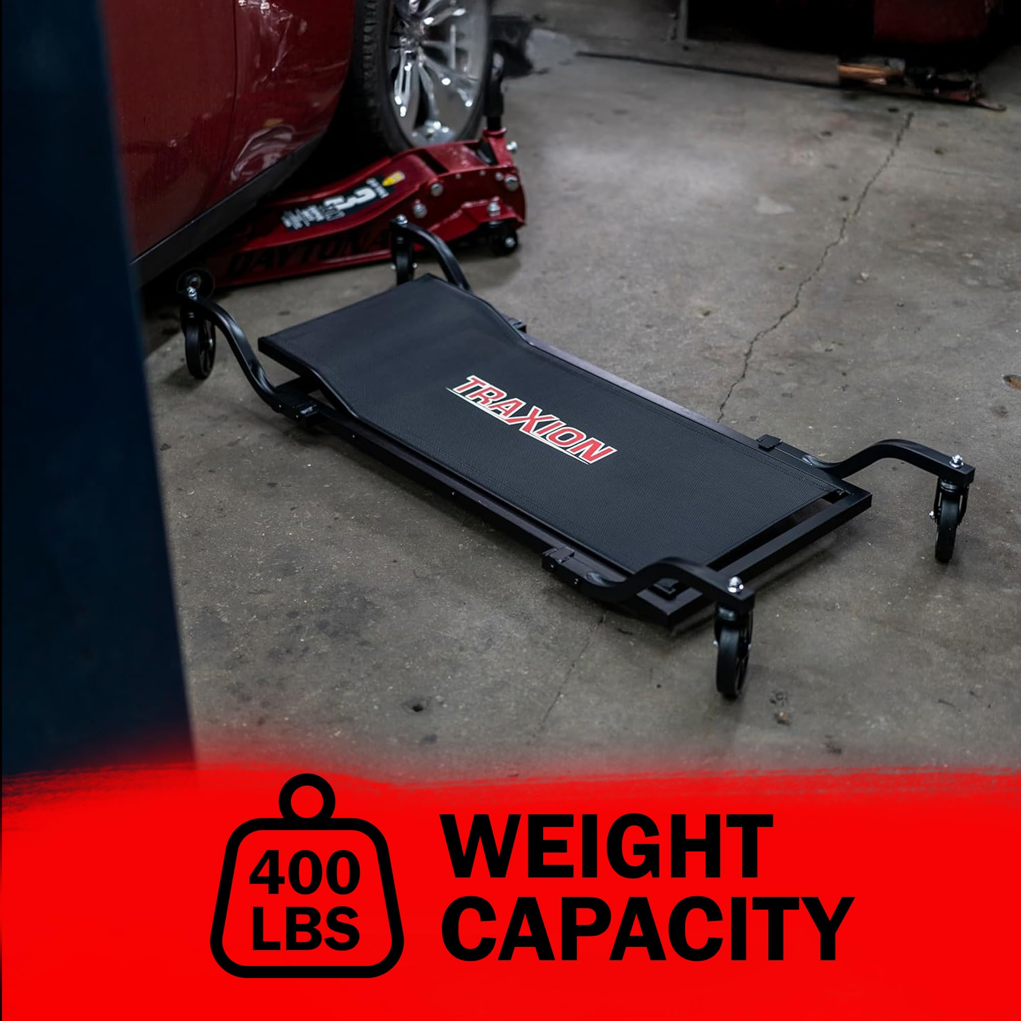 Amazon.com: Traxion New Progear MeshFlex Creeper 400lb