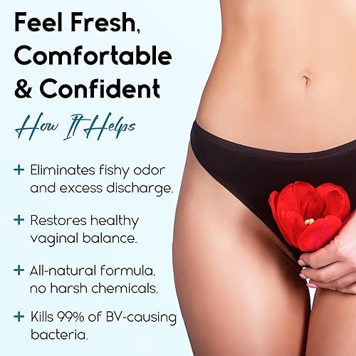 Miniatura 2 de Tratamiento Bv para mujeres - Tratamiento de vaginosis bacteriana - Aplicadores vaginales para el control de olores - Quema, secreción, picazón y