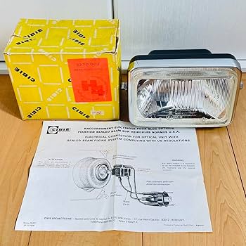 新品/程度良好/美品/希少当時物シビエ角目ヘッドライトASSY/CIBIE角目 Amazon.co.jp: シビエ CIBIE 角型 ヘッドライト CBR400F 当時物 角目