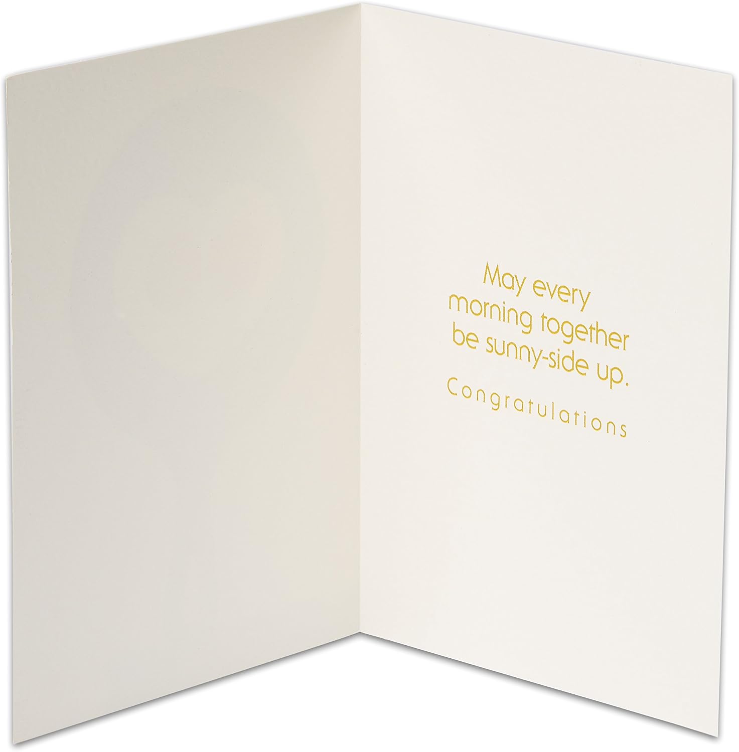 American Greetings Funny Wedding Card (Sunny-Side Up)