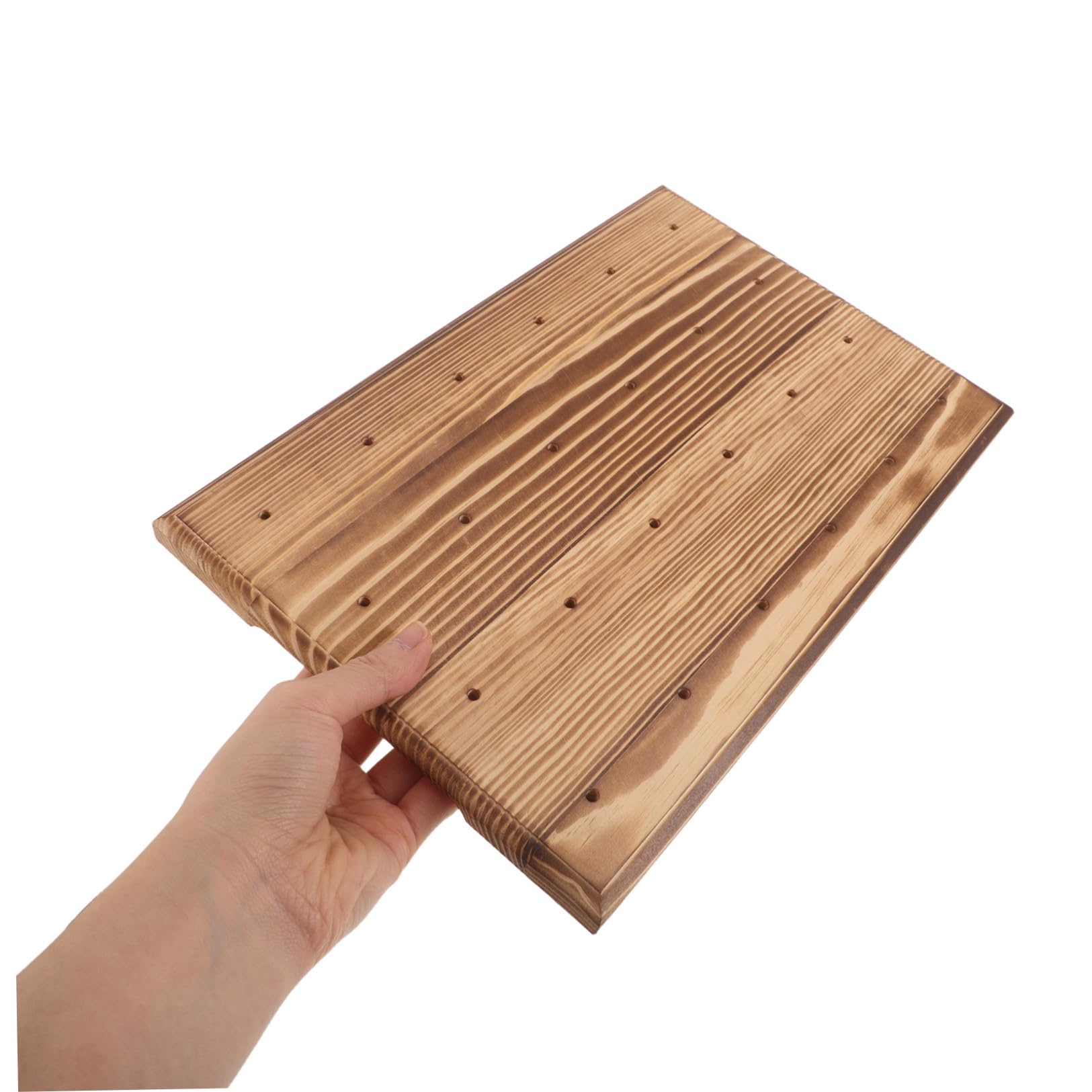 Toyvian Espositore Stabile Design a 24 Fori in Legno Naturale ed per Cake per Matrimoni e Tavoli Dolci e Sacchetti