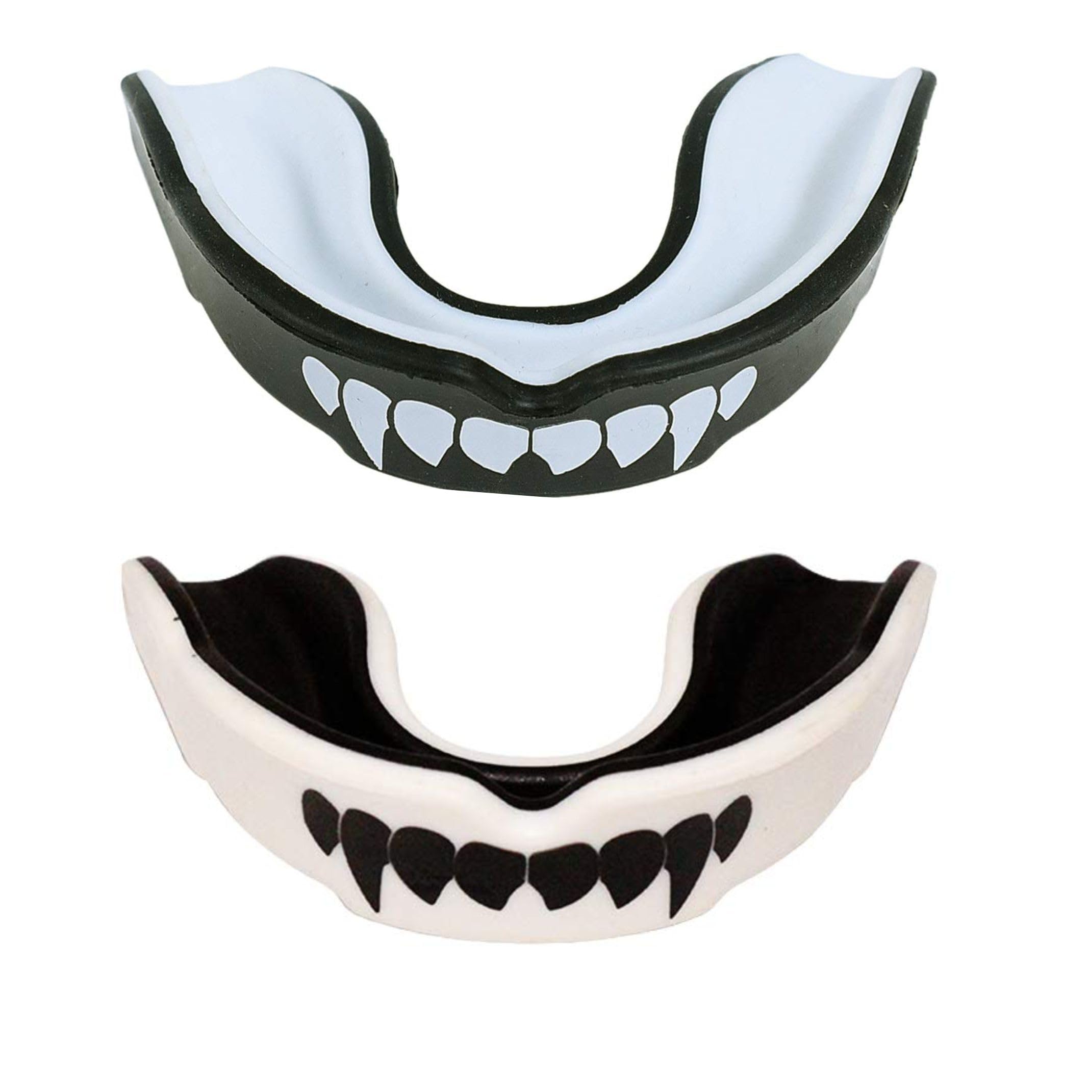 DRANGE Mouthguard Dual Layer Premium Protection Adults and Junior 10+ Gum Shield with Case for Boxing, MMA, Muaythai, Martial Arts, Hockey and All Contact Sports