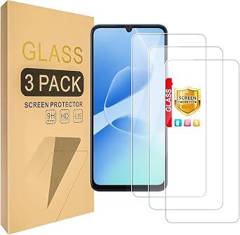 [3 Pack] Compatible for Infinix Hot 60i 5G X6730 Screen Protector Tempered Glass [High-definition scratch-resistant, 9H hardness]
