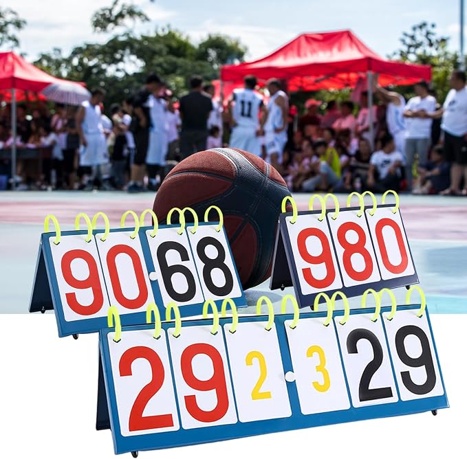 Marcador plegable para deportes con números visibles miniatura 2