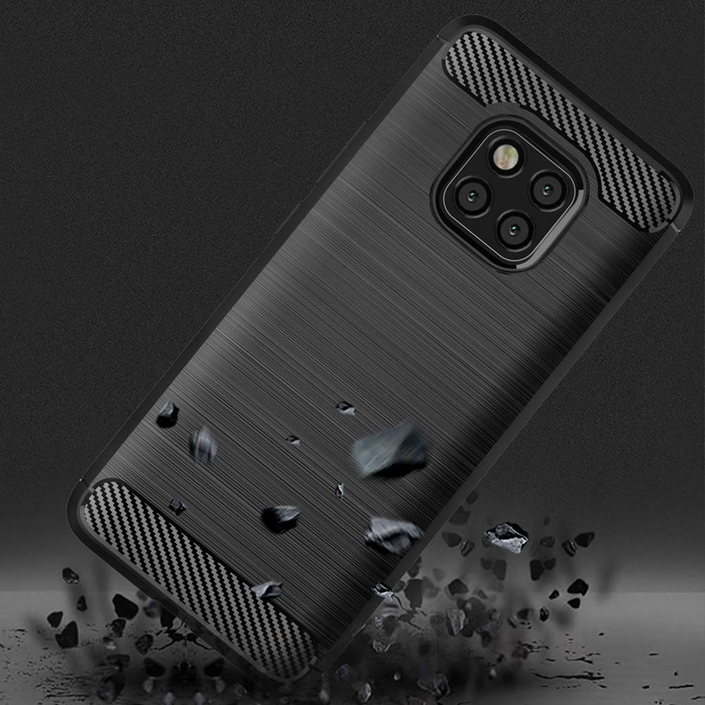Kit Protection Huawei Mate 20 Pro : 2 Films Verre Trempé Incurvé + Coque Gel